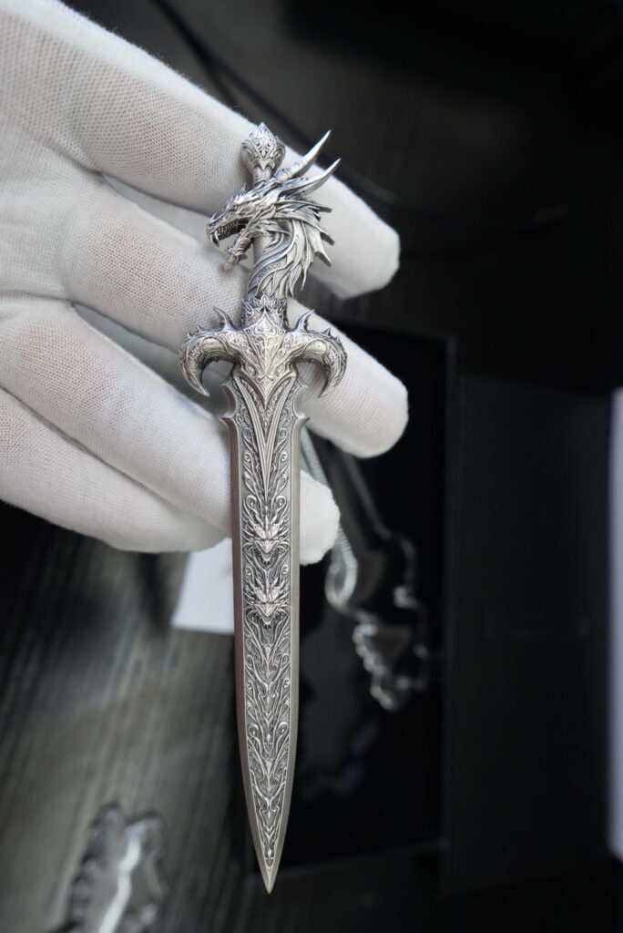 2025 South Korea 2.5 oz Silver Sword of Chiwoo – Antique Finish | Capsule & Display Box