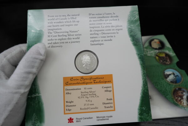 2000 50 Cents Birds of Prey: Osprey – Sterling Silver Proof Coin - Image 2