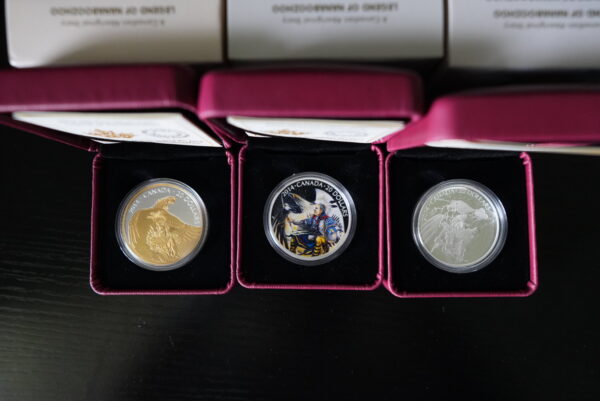 2014 1 oz. Fine Silver 3-Coin Set – Legend of Nanaboozhoo - Image 2