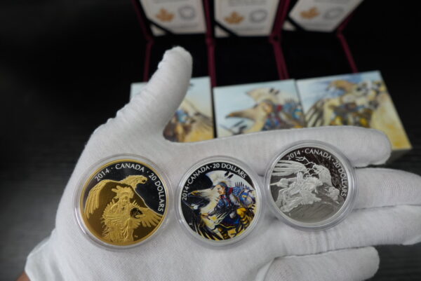 2014 1 oz. Fine Silver 3-Coin Set – Legend of Nanaboozhoo
