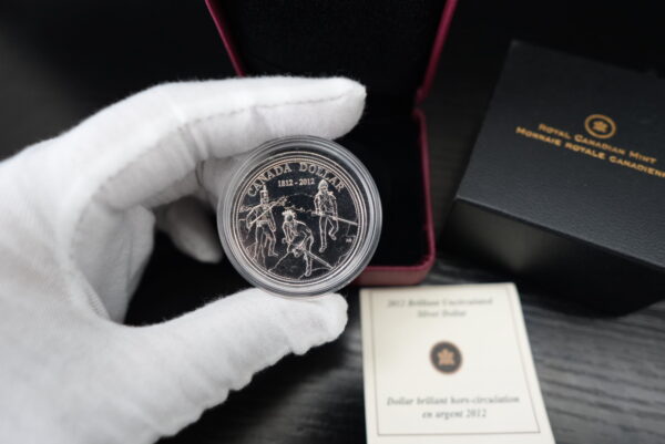 2012 $1 War of 1812 200th Anniversary – Pure Silver Dollar (BU)