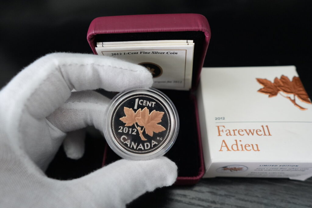 2012 1/2 oz Fine Silver - Farewell to the Penny