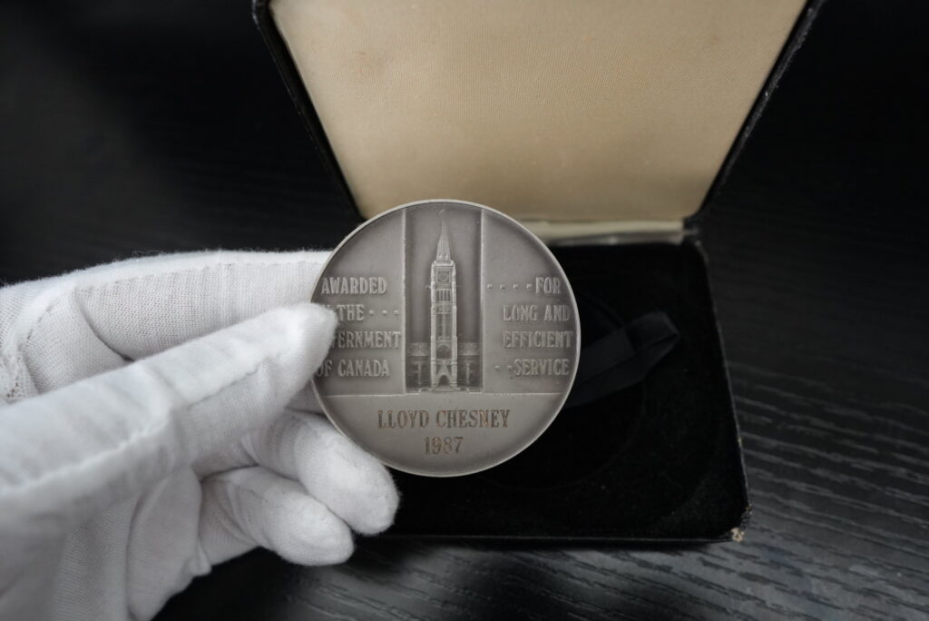 1987 Canada Long & Efficient Service Medal – LLOYD CHESNEY