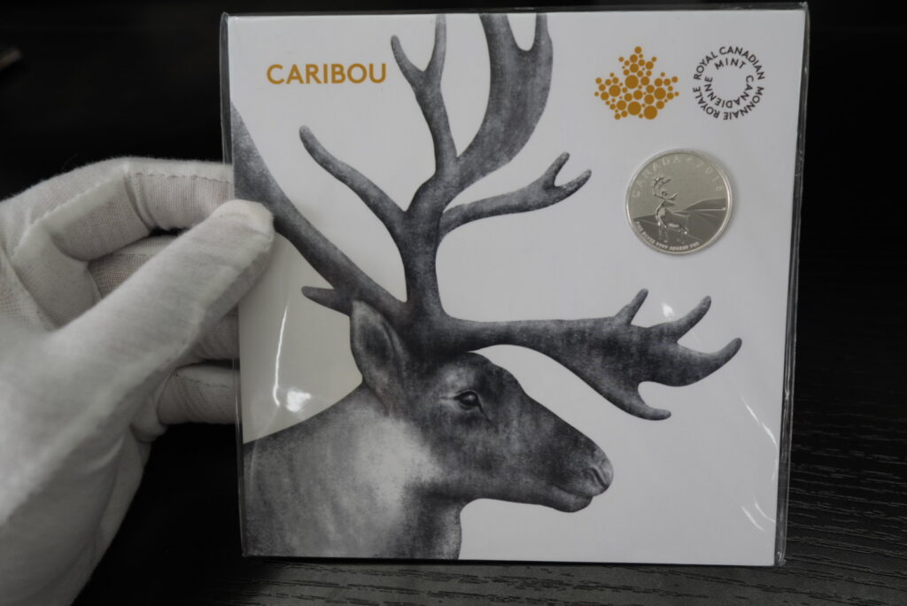 2018 $3 Caribou – Pure Silver Coin