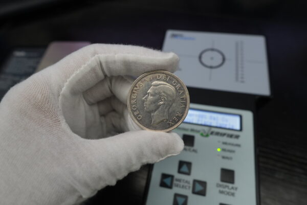 1948 Canada Silver Dollar – AU-55/MS-60 – Possible Double HP Variety – Key Date - Image 7