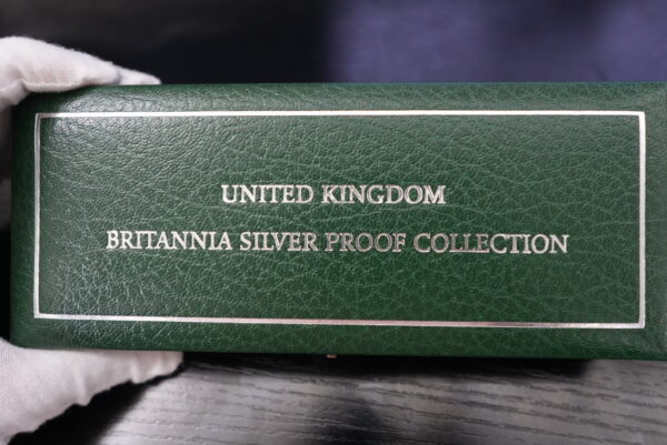 1997 Britannia Silver Proof 4-Coin Set – First Ever! Tercentenary Tribute in .958 Fine Silver - Image 3