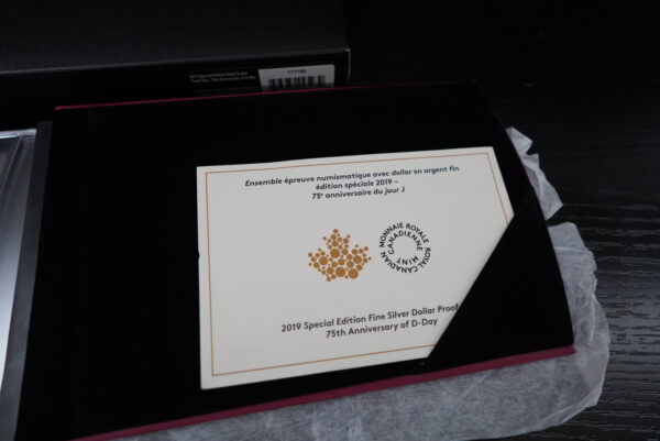 2019 75th Anniversary of D-Day – Special Edition Silver Dollar Proof Set | Royal Canadian Mint - Image 3