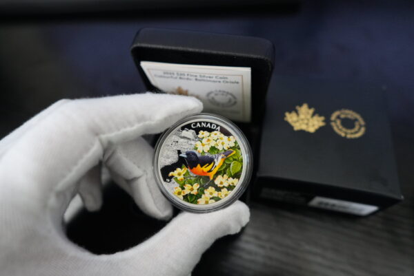 Colourful Birds: Baltimore Oriole – 1 oz Fine Silver Coin | Royal Canadian Mint - Image 6
