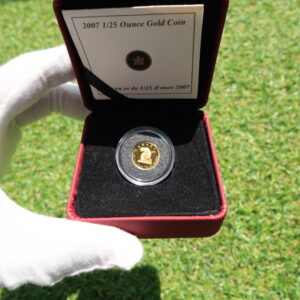 2007 50c The Wolf – 1/25 oz Pure Gold Coin (box and COA)