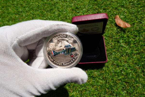 2016 $20 Aircraft of the First World War – 1 oz Fine Silver Coin | Royal Canadian Mint - Image 6