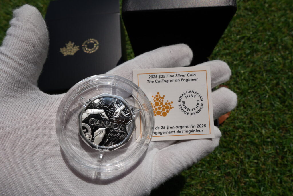 2025 $25 The Calling of an Engineer – Pure Silver Coin | RCM