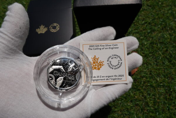 2025 $25 The Calling of an Engineer – Pure Silver Coin | Royal Canadian Mint