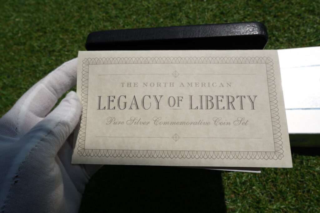 2005 $5 Legacy of Liberty 4-Coin Set – Pure Silver Proofs | Royal Canadian Mint