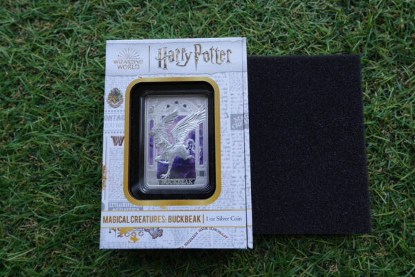 2023 Harry Potter Magical Creatures – Buckbeak $2 1 oz Fine Silver Coin | Niue (NZ Mint) - Image 3