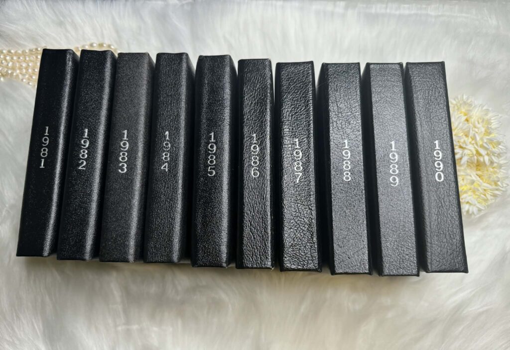 Royal Canadian Mint Canadian Proof Sets, 10 consecutive years: 1981–1990