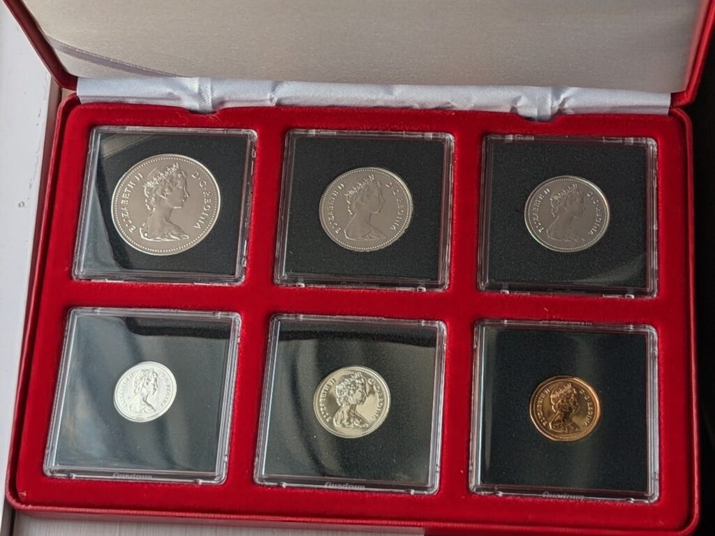 1985 Canada Select Gem Uncirculated Proof-Like Set – Red Leather-Like Presentation Case