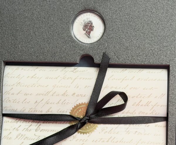 RCMP 125th Anniversary – 1998 $5 Silver Coin & Stamp Set