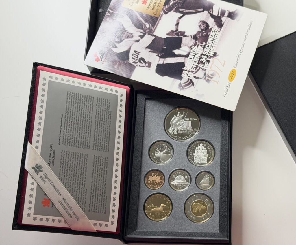 Canada–USSR Hockey ’72 – 1997 Silver Proof Set