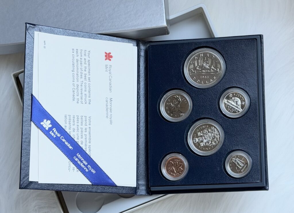 1983 Canada Select Gem Uncirculated Proof-Like Set – Presented in an official Royal Canadian Mint hard presentation case