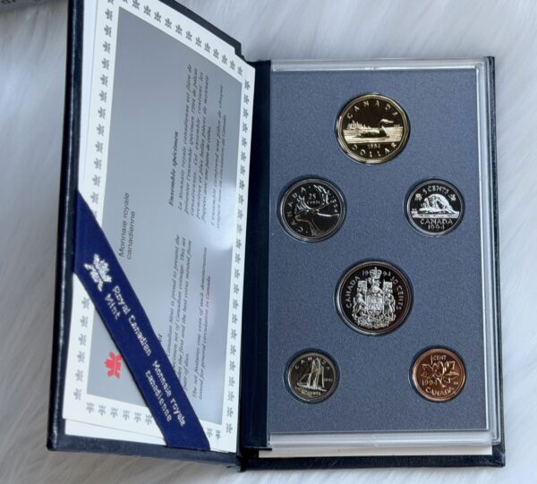 1994 Canada Select Gem Uncirculated Proof-Like Set – Presented in an official Royal Canadian Mint hard presentation case
