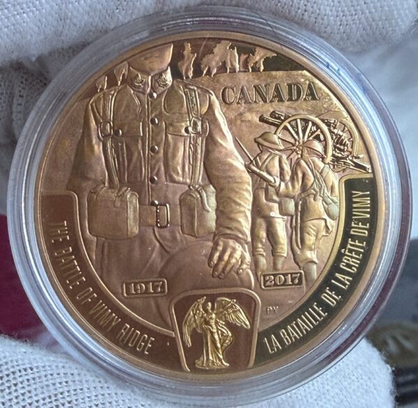 Battle of Vimy Ridge – 2017 $20 First World War Pure Silver Coin
