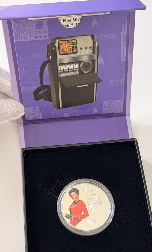 Star Trek™ Series: Uhura – 2016 $10 1/2 oz Pure Silver Coin