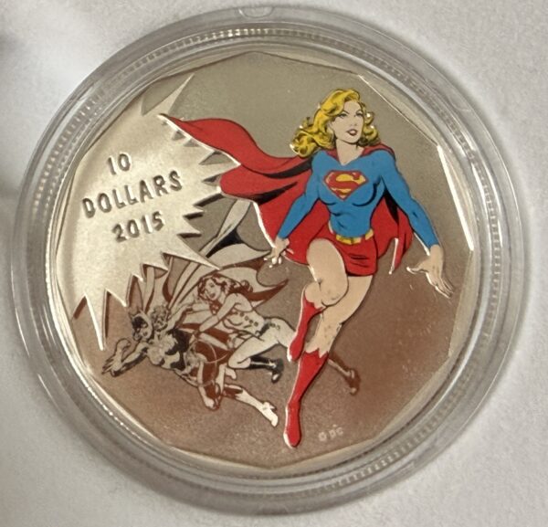 DC Comics™ Originals: Unity – 2015 $10 1/2 oz Pure Silver Coin