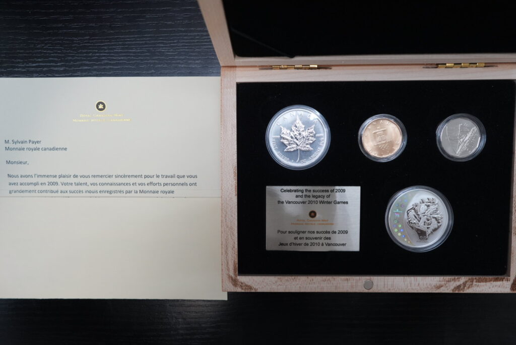 RCM Employee Coin Set –Vancouver 2010 Olympic Legacy