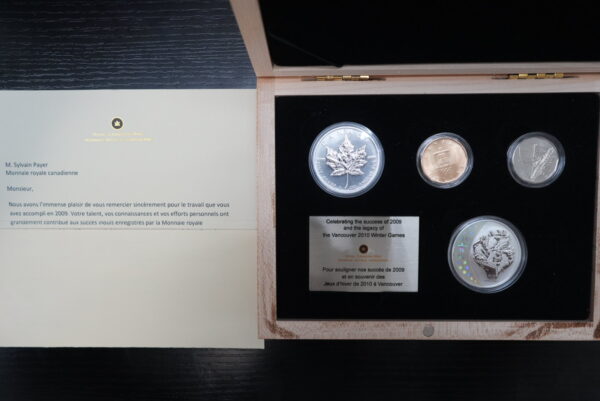 RCM Employee Coin Set –Vancouver 2010 Olympic Legacy