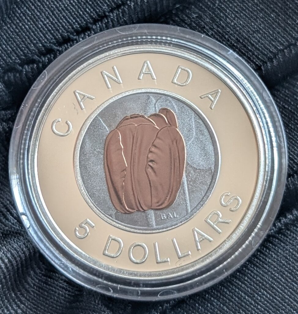 Flowers in Canada: Tulip – 2014 $5 Pure Silver Niobium Coin