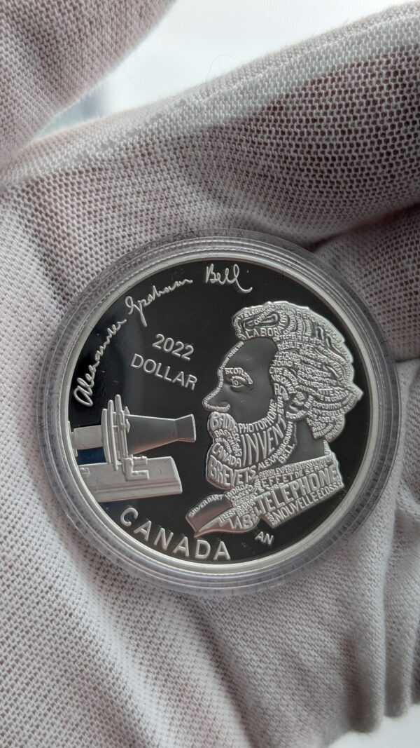 2022 $1 Alexander Graham Bell: Great Inventor – Pure Silver Dollar